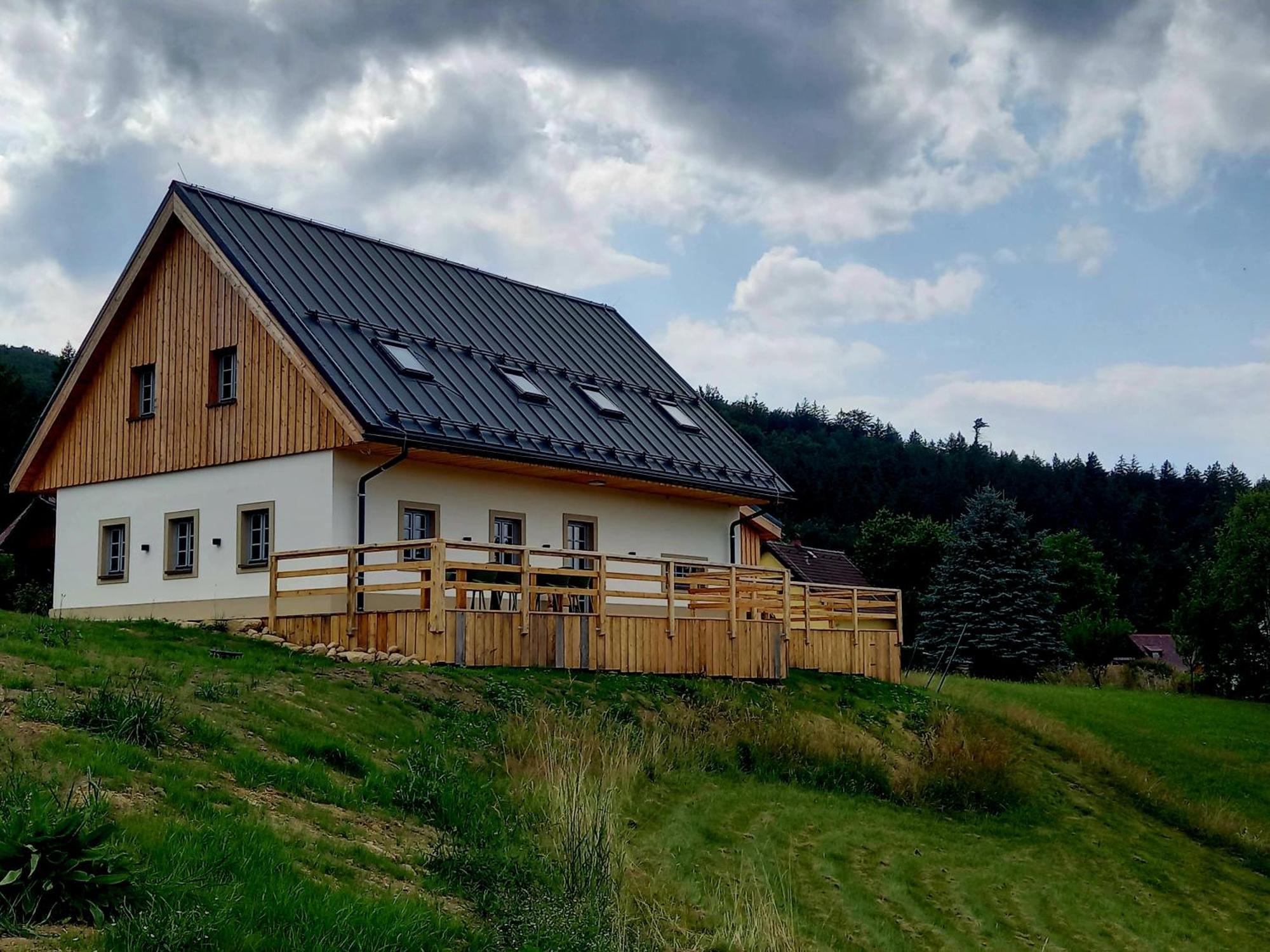 Penzion Pod Sudem Lázně Libverda Exterior foto